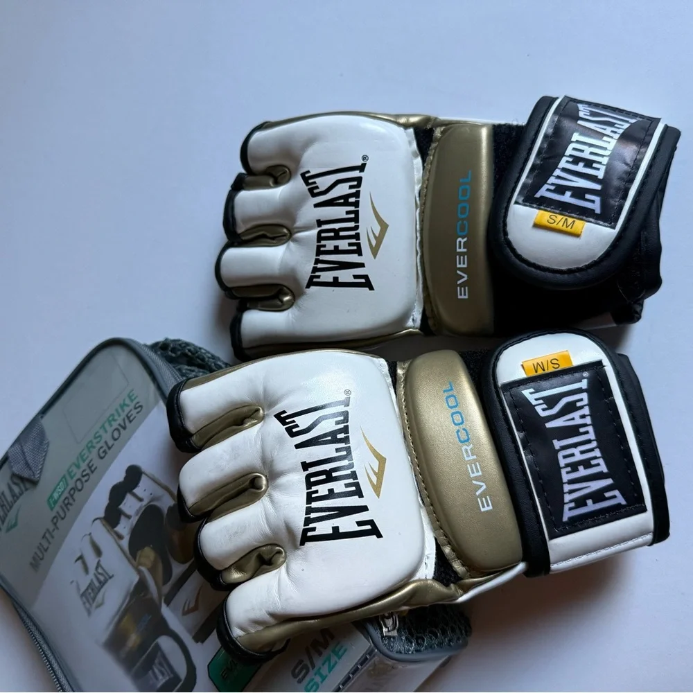 Everlast Multi-Purpose Training Gloves in Gold and White‎